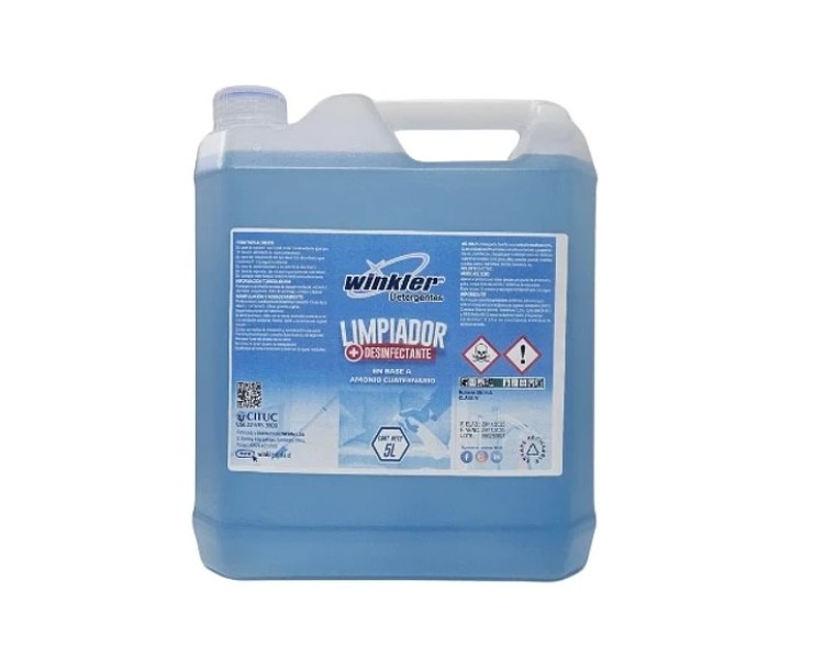 Detergente Amonio Cuaternario Lpu - WK-100 Lpu - 5 Litros