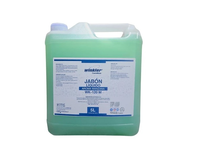 Jabón Líquido para Manos Aroma Manzana - WK-120 M - 5 Litros