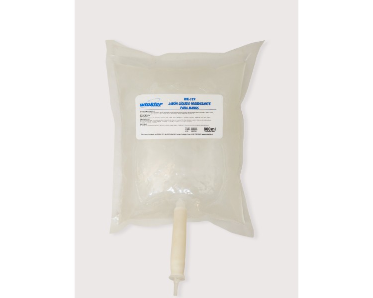 Jabon Liquido Triclosan Con Valvula Sachet 800ML WK-119