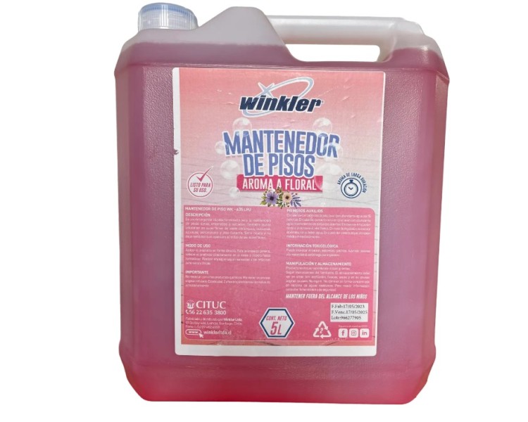 Mantenedor de Piso Floral Envase 5 Litros WK-635LPU