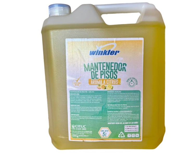 Mantenedor de Piso Citrus Envase 5 Litros WK-635LPU