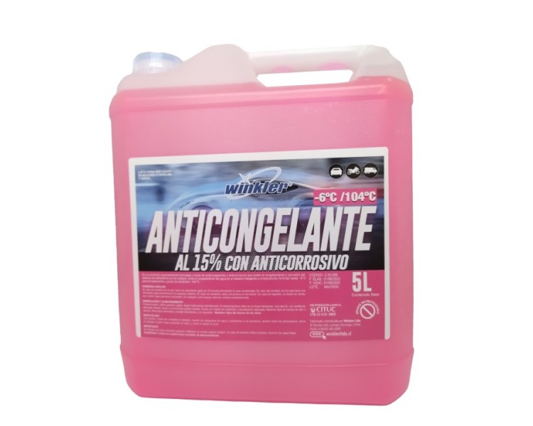 ANTICONGELANTE AL 15% WK-145 5 LITROS