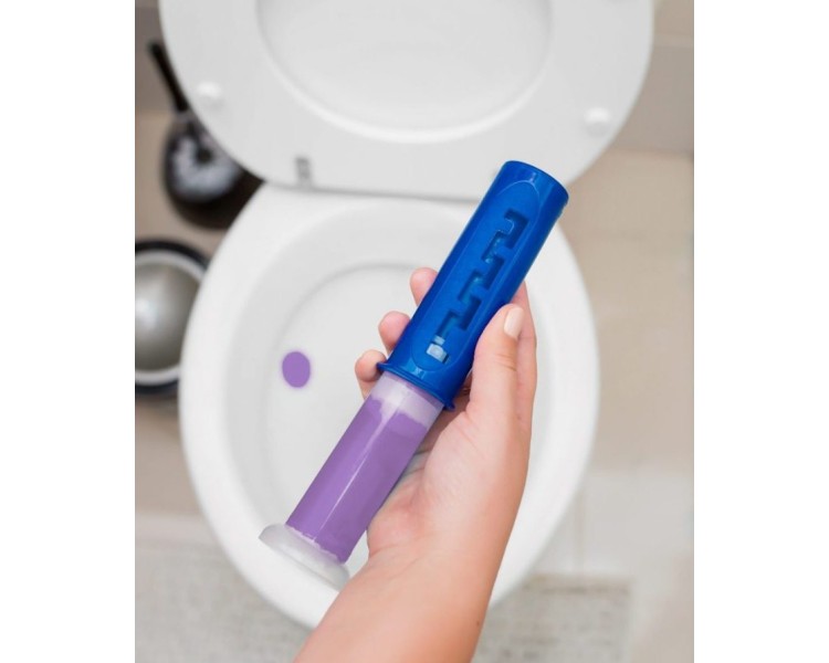 Gel Activo para Inodoro 540 Descargas Aroma Lavanda BT5940 Unidad