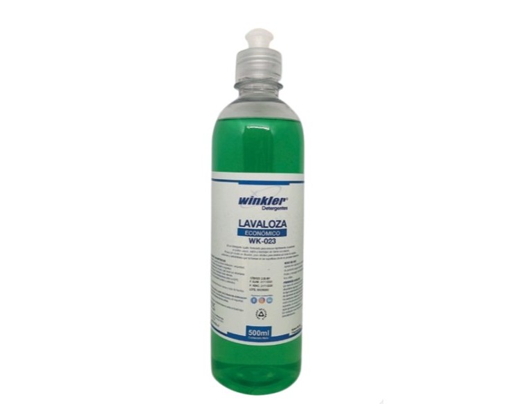 Lavaloza Económico Tapa Push Pull Envase 500ML WK-023