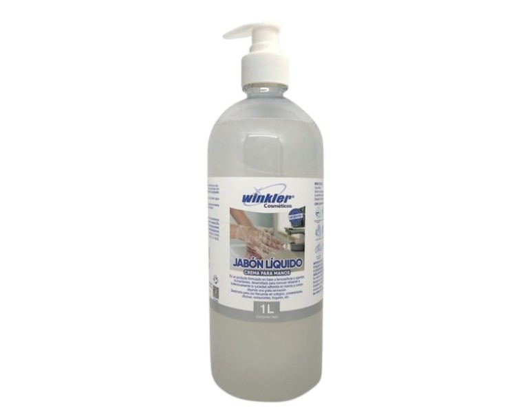 Jabon Perlado Crema Tapa Dosificada Envase 1 Litro WK-120CR