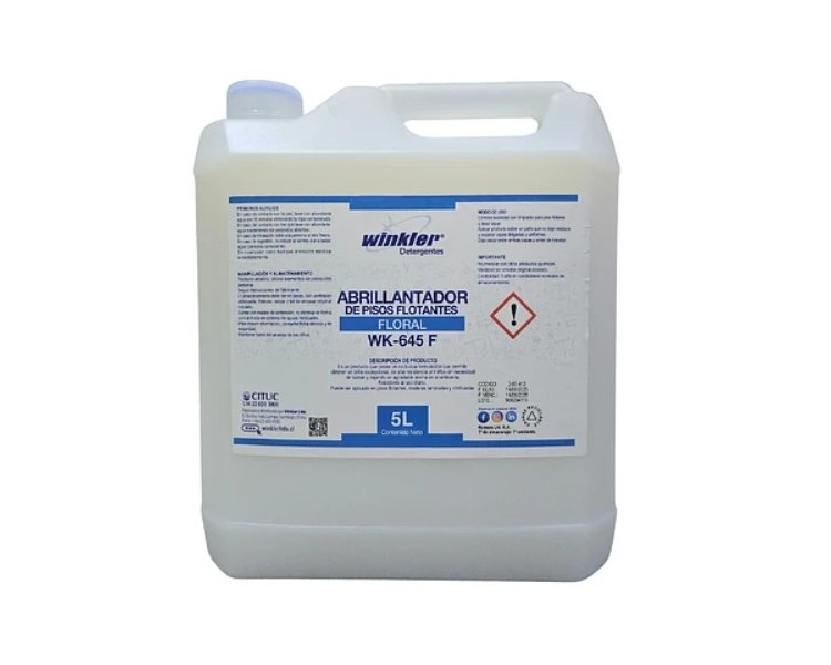 copy of Abrillantador de Pisos Flotantes Floral WK-645 F - 5 Litros
