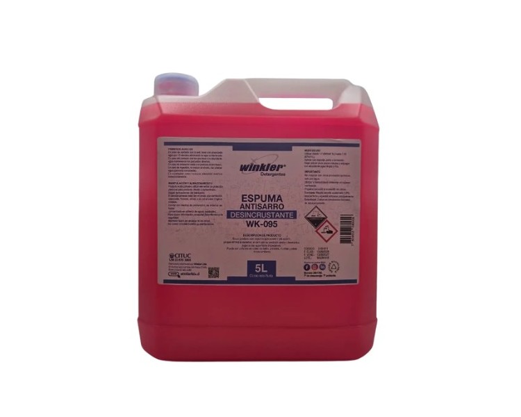 Espuma Antisarro Desincrustante Envase 5 Litros WK-095