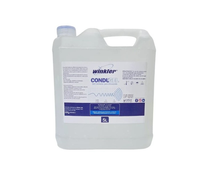 Gel Conductor para Ultrasonido Recarga Envase 5 Litros