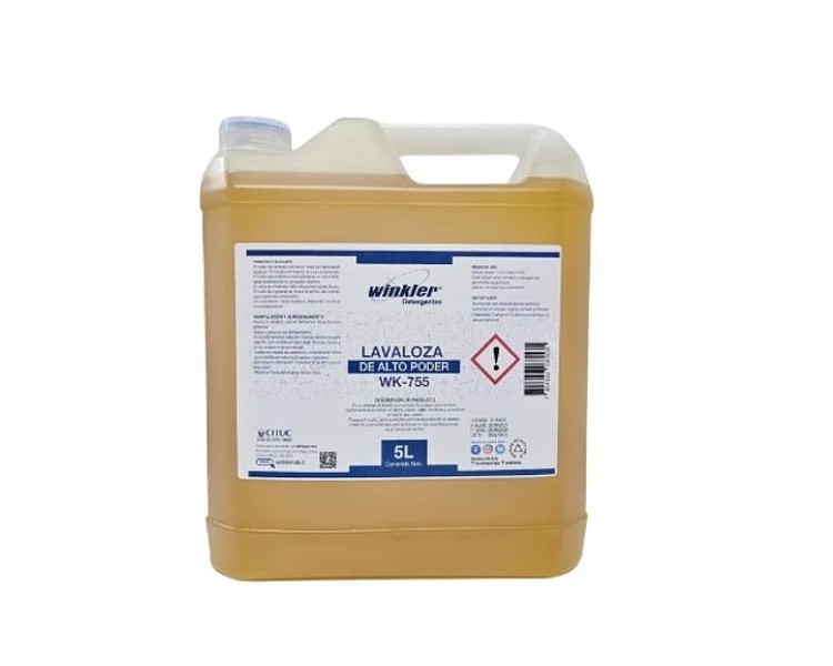 Lavaloza de Alto Poder Envase 5 Litros WK-755