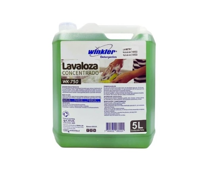 Lavaloza Concentrado Envase 5 Litros WK-750