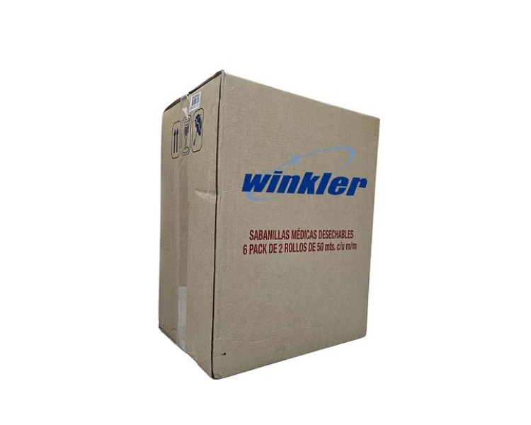 Sabanilla Medica Fibra Larga CJ 12 Unidades  de 50 Mts sin Litografía